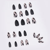 24pcs false nails black JP886